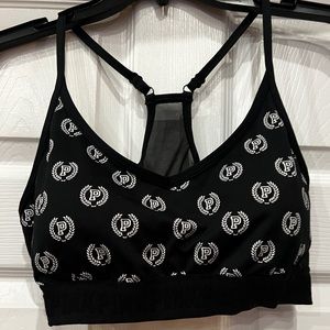 Pink Victoria Secret Ultimate cross Bra size L